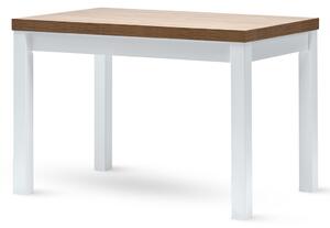 Stima stůl MULTI CHOICE Rozměr: 140x80 + 40 cm, Barva: Dub Hickory / bílá podnož
