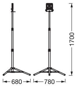 Osram - LED Reflektor se stojanem TRIPOD LED/20W/230V 4000K IP65 oranžová