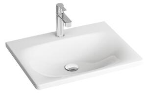 Ravak XJX01260000 - Zápustné umyvadlo BALANCE 60x46,5 cm keramika/bílá