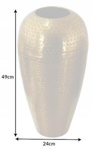Váza II Oriental zlatá 49cm