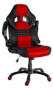 Herní židle NEOSEAT NS-016 černo-červená