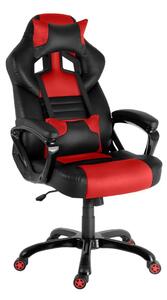 Herní židle NEOSEAT NS-017 černo-červená