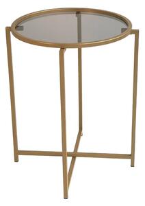 Kulatý odkládací stolek ø 50 cm Gold – Neostill
