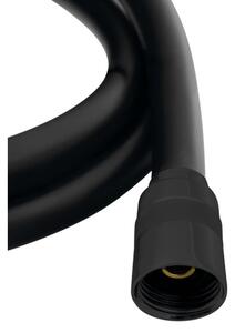 Sapho - Sprchová hadice SOFTFLEX 150 cm matná černá