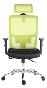 Kancelářská židle NEOSEAT GRANDINI černo-zelená