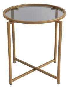 Kulatý odkládací stolek ø 50 cm Gold – Neostill