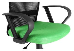 Dětská kancelářská židle NEOSEAT MONKEY černo-zelená