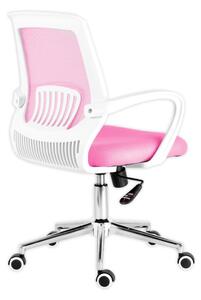 Dětská kancelářská židle NEOSEAT ELISA růžová