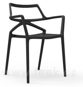 Vondom Jídelní křeslo Delta, Vondom, 59x50x80 cm, polyethylen, barva dle vzorníku, lze koupit pouze v násobcích 4ks
