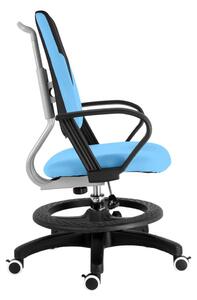 Dětská rostoucí židle NEOSEAT KINDER černo-světle modrá