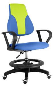 Dětská rostoucí židle NEOSEAT KINDER modro-reflexní zelená