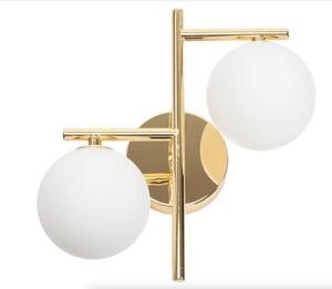 Elegantní nástěnné svítidlo 25W do interiéru zlatá