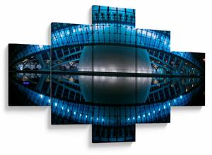 Obraz fotbalového stadionu (125x70 cm)