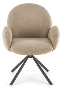 Jídelní židle SCK-498 béžová/černá