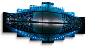 Obraz fotbalového stadionu (210x100 cm)