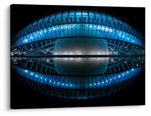 Obraz fotbalového stadionu (70x50 cm)