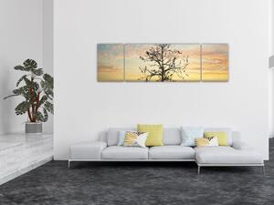 Obraz - Strom na poušti (170x50 cm)