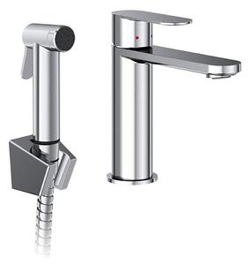 Ravak X070450 - Umyvadlová baterie s bidetovou sprškou CHROME lesklý chrom
