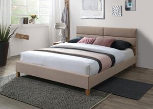 SIGNAL SIG Čalouněná postel SIERRA velvet béžová 160x200