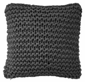 SOFT NEEDLE Polštář 50 x 50 cm - antracitová