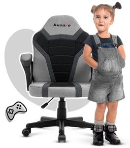 Dětská herní židle Ranger - 1.0 šedá mesh