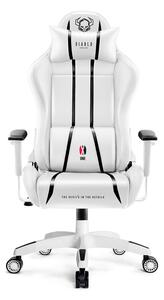 Herní židle Diablo X-One 2.0 Normal Size: bílo-černá Diablochairs AH-VRGQ-ZV6K