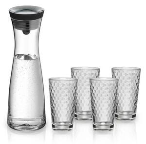 WMF - Karafa na vodu Basic 1 l + 4 sklenice