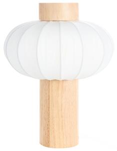 Stolní lampa ABENS Dřevo Světle hnědá