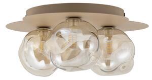 TK Lighting Stropní přisazené svítidlo 11454 LAVA písková