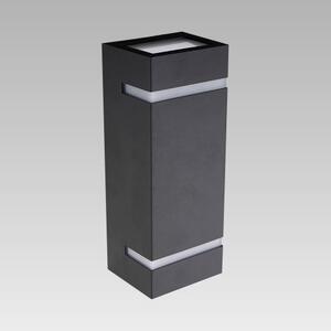 PREZENT 31301 TAMPA exteriérové ​​nástěnné svítidlo 2xGU10 / MAX 5W LED, IP54, tmavá šedá