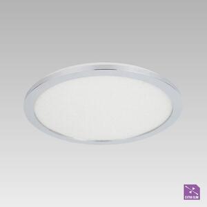 PREZENT 62603 MADRAS stropní svítidlo 300 mm LED / 18W4000K IP44, chrom, křišťálový efekt