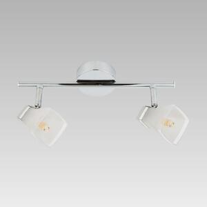 PREZENT 62601 QUADO stropní svítidlo 2xG9 / 4W LED, chrom, bílá