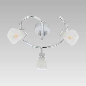 PREZENT 62602 QUADO stropní svítidlo 3xG9 / 4W LED, chrom, bílá