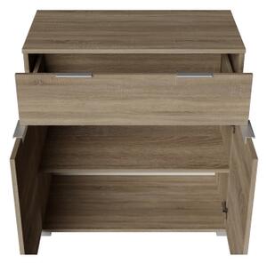 Komoda HOPE 80x78x35 cm dub sonoma