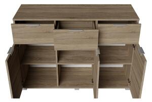 Komoda HOPE 120x78x35 cm dub sonoma