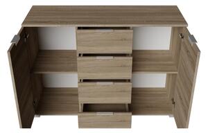 Komoda HOPE 120x78x35 dub sonoma
