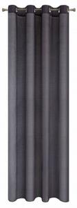 Krásné jednobarevné závěsy v šedé barvě 140 x 250 cm