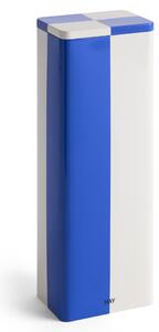 Plechová dóza Tin Slim Blue/Off-white