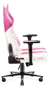 Látková herní židle X-Player 2.0.Normal size: Marshmallow Pink/ růžová Diablochairs 1228