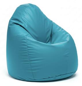 Sedací pytel Primabag Mega Sako ekokůže tyrkysová