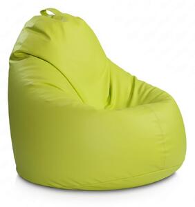 Sedací pytel Primabag Sondo ekokůže limetka