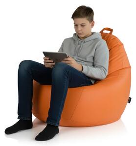 Sedací pytel Primabag Sondo ekokůže oranžová