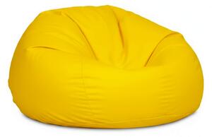 Sedací pytle Primabag Maxi ekokůže citronová