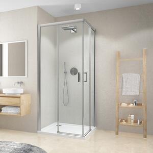 Roth CARIBA LINE CI C2L+CI C2R Sprchový kout čtvercový 80x80 cm CI C2L/800_CI C2R/800