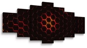 Obraz pletiva (210x100 cm)