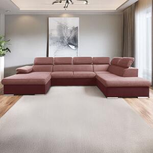 Sedací souprava COOL II | 191x343x220 cm | rozkládací + 2x úložný prostor | LEVÁ | vínová 17/26