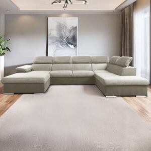 Sedací souprava COOL II | 191x343x220 cm | rozkládací + 2x úložný prostor | LEVÁ | béžová 02/03