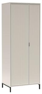 STYLES k | šatní skříň LS-11 | 80 cm | 3D povrch | kašmír