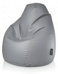 Sedací pytel Primabag Giga Sako ekokůže šedá TD15