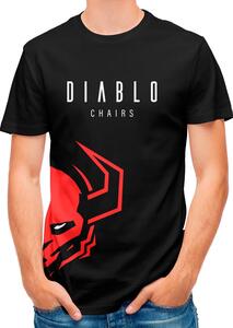 Tričko Diablo Chairs: černé